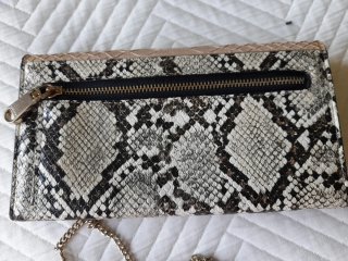 Bolso de mano Rampage estampado serpiente