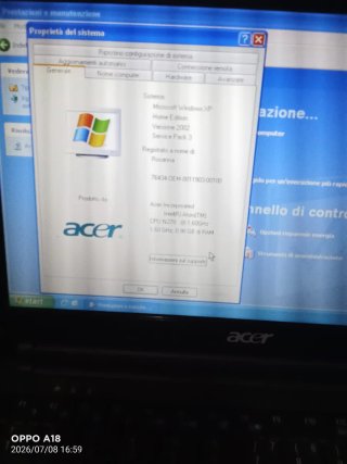 Acer Aspire 570 Portatile Funzionante