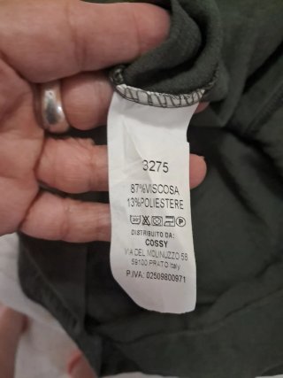 Vestido verde talla única