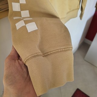 Felpa Vans Uomo M Beige Cappuccio