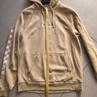 Felpa Vans Uomo M Beige Cappuccio