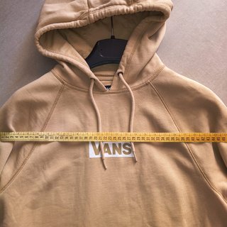 Felpa Vans Uomo M Beige Cappuccio