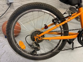 Bicicleta Infantil Conor Galaxy 20 Naranja