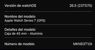 Apple Watch Series 7 49mm GPS Correa Azul Marino