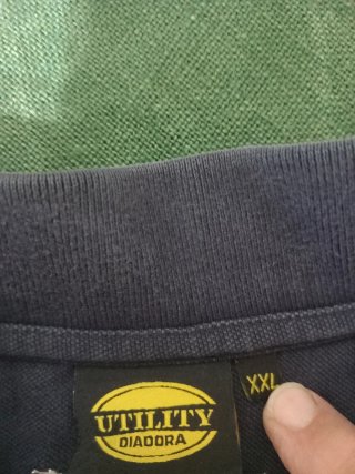 Polo uomo blu taglia 6XL / 56 / 66