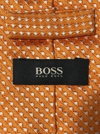 Corbata Boss Naranja