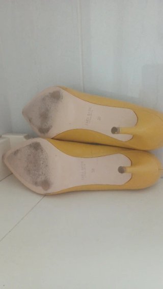 Zapatos de tacón Zara piel talla 38