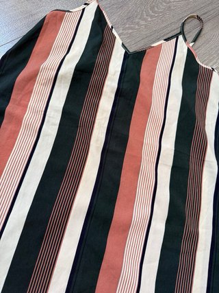 Vestido premama rayas talla L