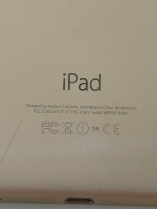 iPad Pro 9.7 2016 32GB Plata A1673