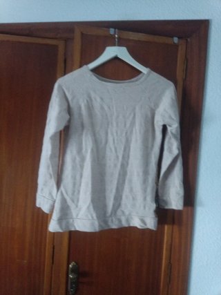 Sudadera floral manga raglán