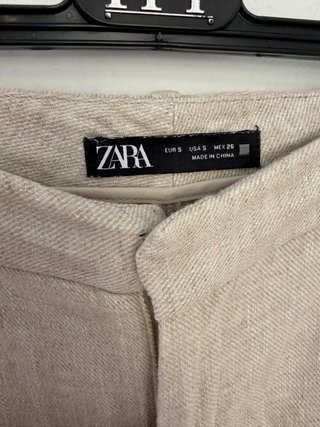 Falda pantalón Zara Beige Talla S