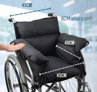 Cojín antiescaras silla ruedas