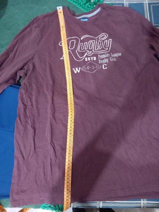 Maglia Rugby MACKBERG Uomo Taglia 7XL/58/68