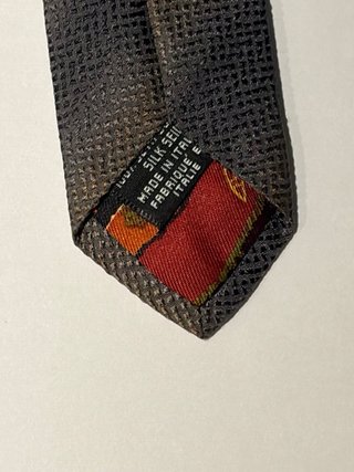 Corbata Kenzo Gris y Marrón