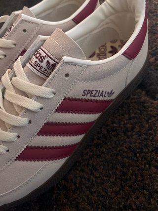 Adidas Spezial Creme/Branco e Vermelho