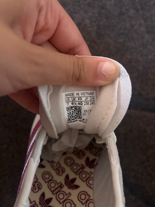 Adidas Spezial Creme/Branco e Vermelho
