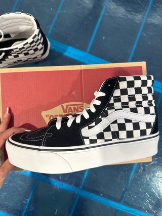 Vans Sk8-Hi Checkerboard Taglia 39