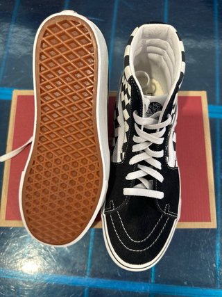 Vans Sk8-Hi Checkerboard Taglia 39