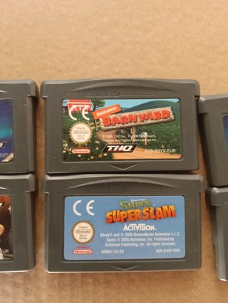 Lote 6 Juegos Game Boy Advance (GBA)
