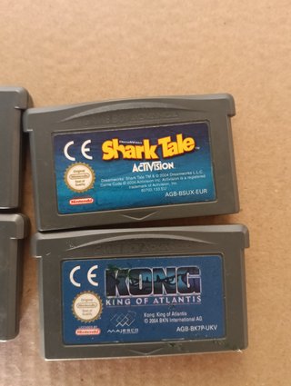 Lote 6 Juegos Game Boy Advance (GBA)