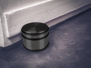 Tope puerta compacto antideslizante robusto Perel