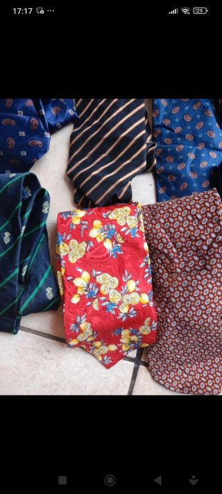Set 10 cravatte vintage