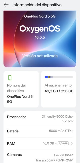 OnePlus Nord 3 5G Plata