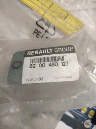 Piloto matrícula Renault