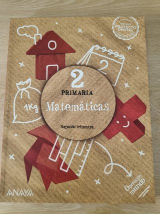 Matemáticas 2° Primaria Anaya