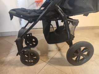 Silla de paseo negra