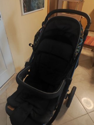 Silla de paseo negra
