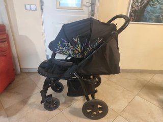 Silla de paseo negra