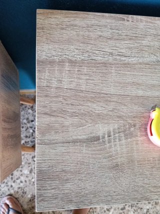 Consola Madera Beige y Marrón