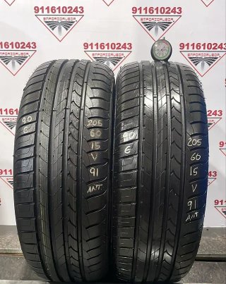 -205 60 15 V GOODYEAR RUEDA AL 90% VIDA UTIL