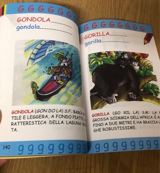 N 2 Libri con vignette colorate￼ Italiano e ingles