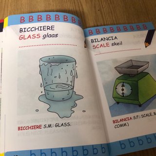 N 2 Libri con vignette colorate￼ Italiano e ingles