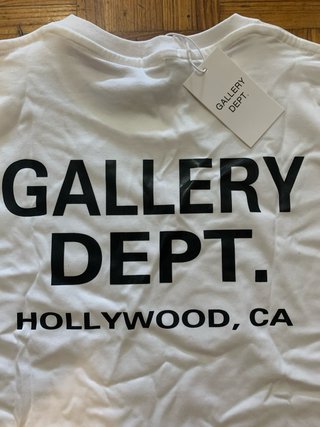 Camiseta Gallery Dept. Blanca