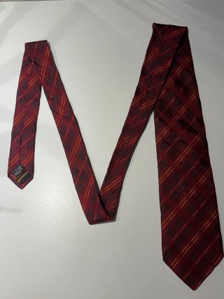 Corbata Kenzo a cuadros roja