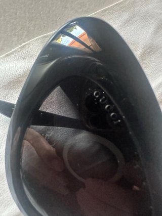 Occhiali da sole Gucci neri cat eye