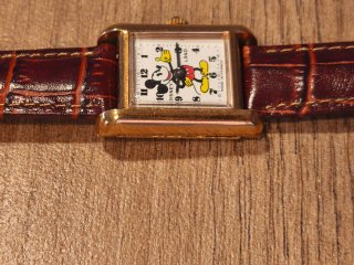 Reloj Disney Mickey Mouse Correa Marrón
