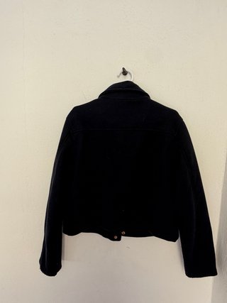 Chaqueta Zara Negra Botones Dorados Talla M