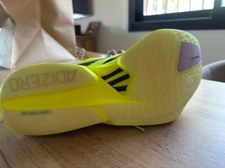 Adidas Adizero Adios Pro 4 Amarillo placa carbono