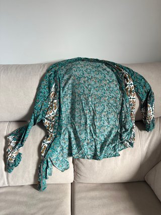Chaqueta kimono verano estampado floral