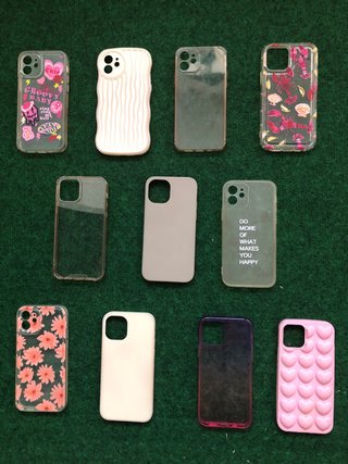 Lote 11 fundas iPhone 12 Shein