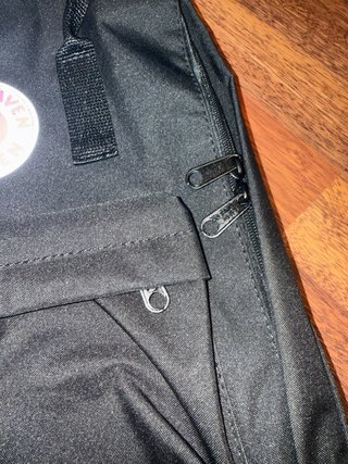 Mochila Fjallraven Kanken 16L Negra