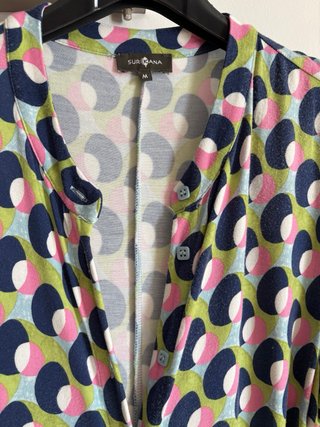 Vestido Surkana Talla M Estampado Geométrico