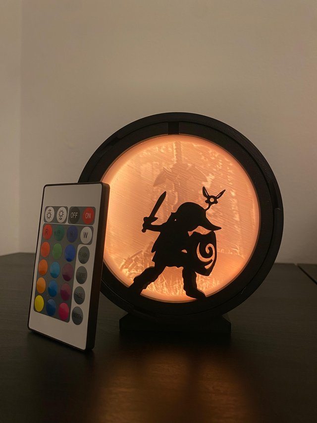 Lámpara LED Link Zelda Ocarina of Time