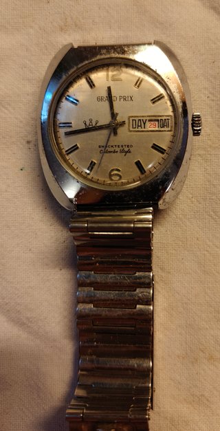 Orologio da polso vintage. Grand Prix.