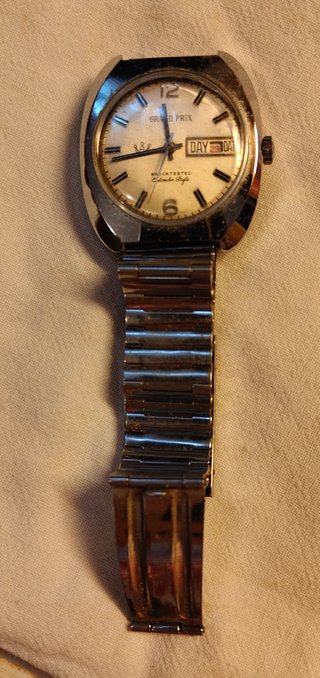 Orologio da polso vintage. Grand Prix.