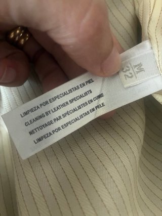 Chaqueta Piel Mujer Aviador Tabaco